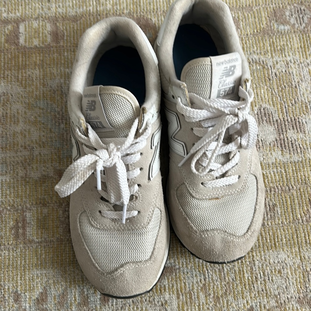 New Balance 574 Core White/Nimbus Cloud